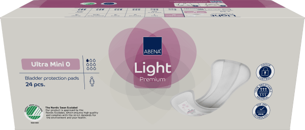 Bleie Abena Light ultra mini 0 rosa