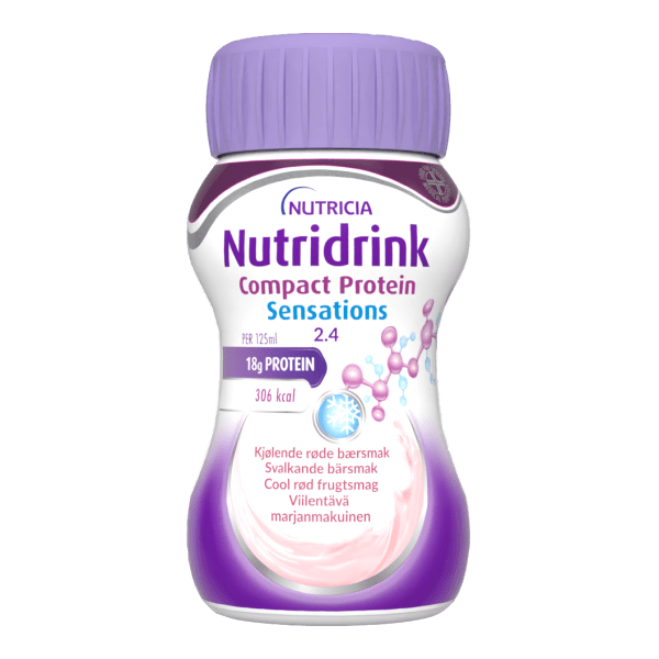 Næring Nutridrink Compact Prot Kjøl bær