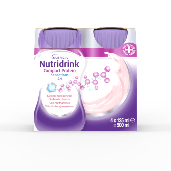 Næring Nutridrink Compact Prot Kjøl bær