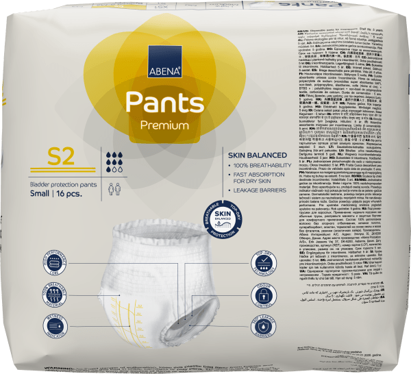 Bleie Abena Pants S2 gul