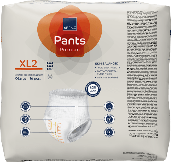 Bleie Abena Pants XL2 oransje