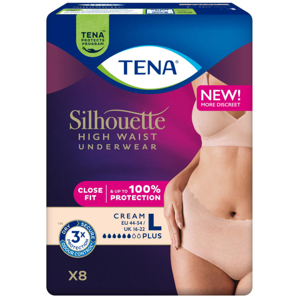 Bleie TENA Silhouette Plus HW Crème L
