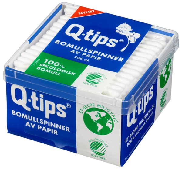Q-tips bomullspinner 206 stk
