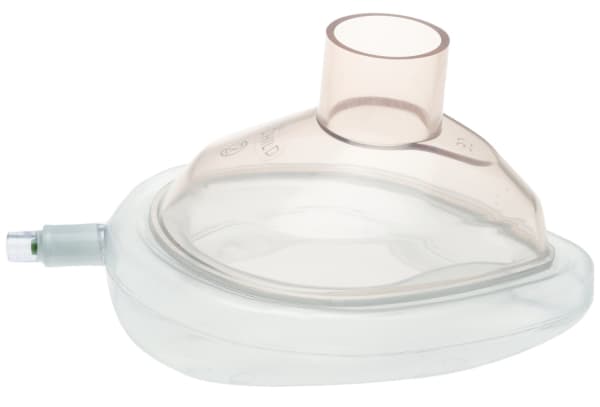 Maske til ventilasjonsbag barn str 2