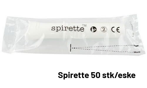 Spirette engangsmunnstykke Spirare
