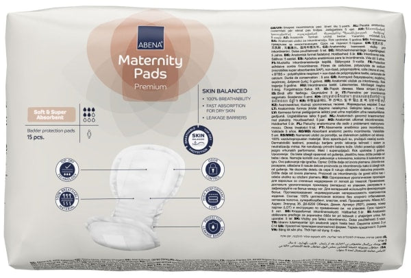 Bleie Føde Abena Maternity Premium 20x42