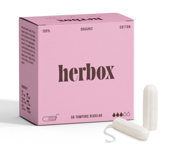 Tamponger økologiske Herbox norm.