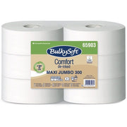 Toalettpapir Bulkysoft 300m 2l