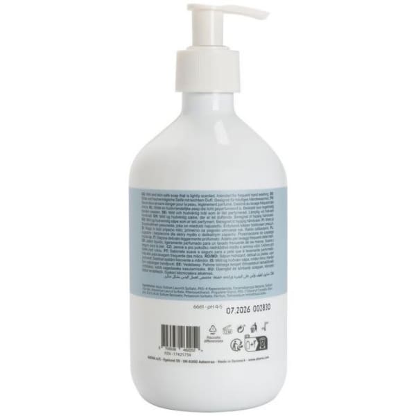 Håndsåpe flytende m/pumpe 500ml