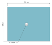 Hullduk Barrier Selvklebende 120x150cm
