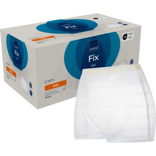 Truse Abena Fix Net Hvit u/ben XXL