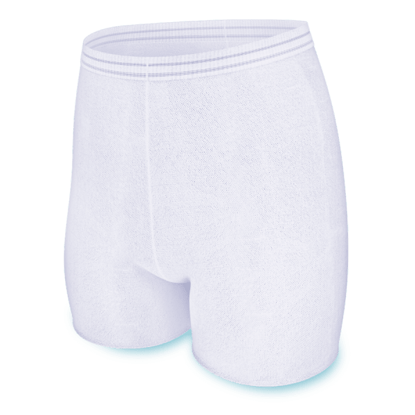 Truse TENA Fix Basic hvit m/ben S