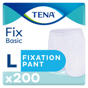 Truse TENA Fix Basic hvit m/ben L
