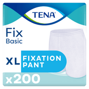 Truse TENA Fix Basic hvit m/ben XL