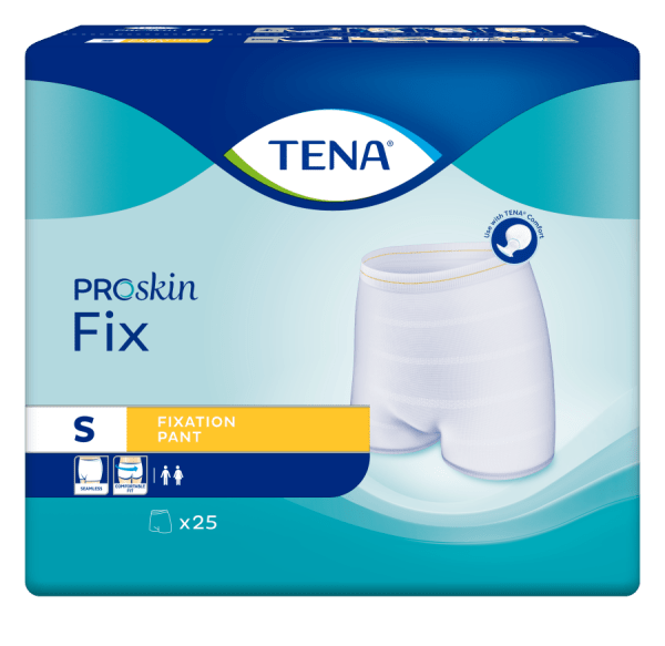 Truse TENA Fix hvit m/ben S