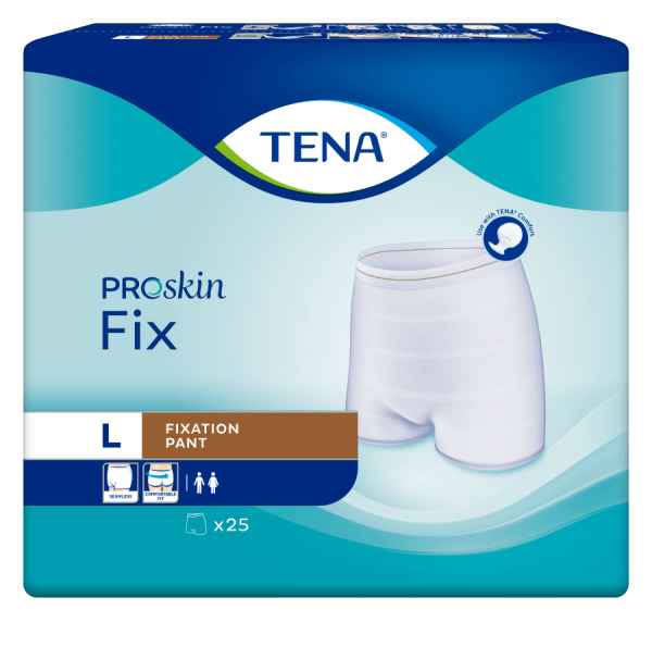 Truse TENA Fix hvit m/ben L
