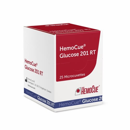 Test HemoCue Glucose 201 RT