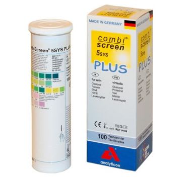 Test urin Combiscreen 5 sys 100 stk