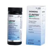 Test Microalbumin Clinitek 25stk
