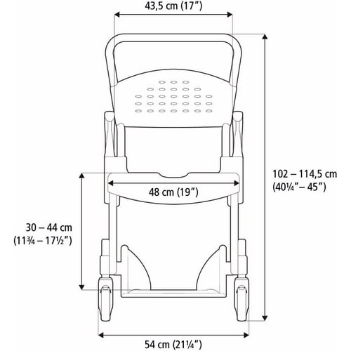Dusj og Dostol komplett Etac
