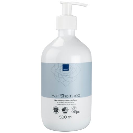 Shampo Abena pumpe m/parfyme 500ml