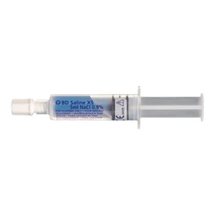 Sprøyte prefylt NaCl 5ml steril