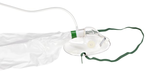 Oksygen Maske m/reservoar Engangs