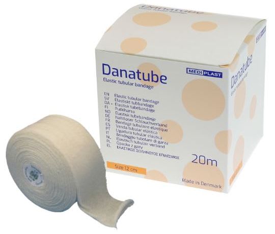 Tubebandasje Danatube 2,5cmx20m