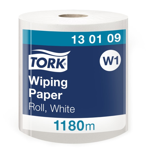 Tørkerull Tork W1 Standard hvit 1180m