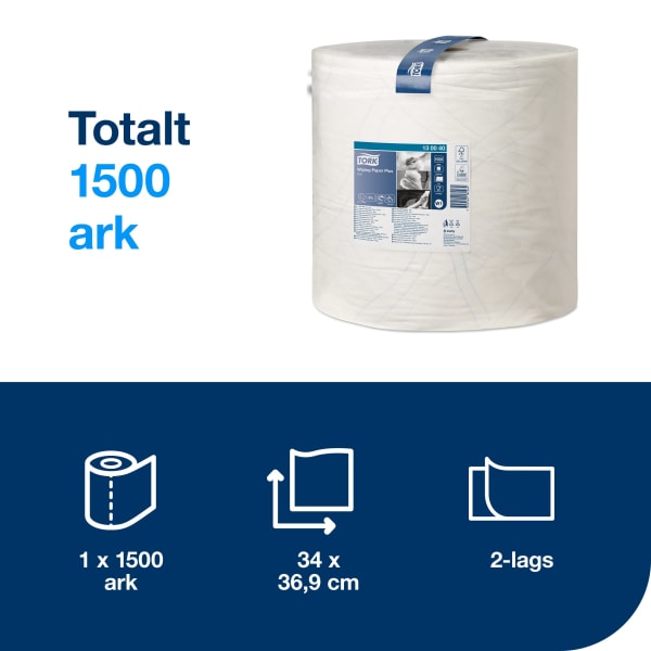 Tørkerull Tork W1 Plus 510m 2l