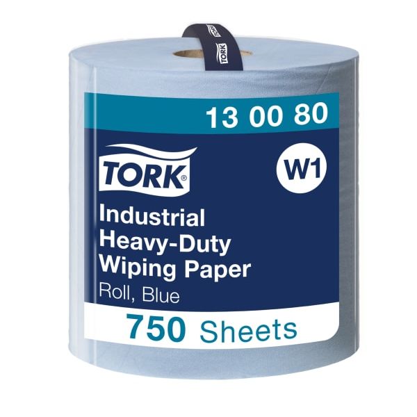 Tørkepapir Ekstra Sterk Tork W1 blå