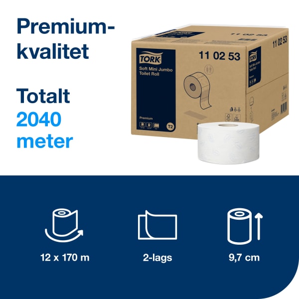 Toa Tork Mini Jumbo myk 170m 2l T2