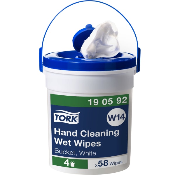 Våtservietter Tork W10 håndrengjøring