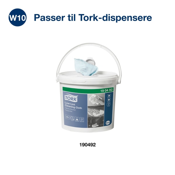 Rengjøringsklut Spesial Tork W10 turkis