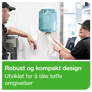 Dispenser Tork W2 Maxi turkis/hvit