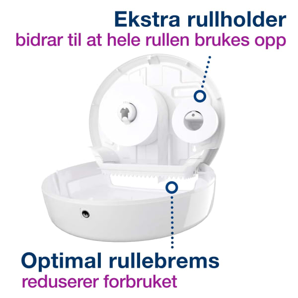 Dispenser Tork T2 Mini Jumbo sort