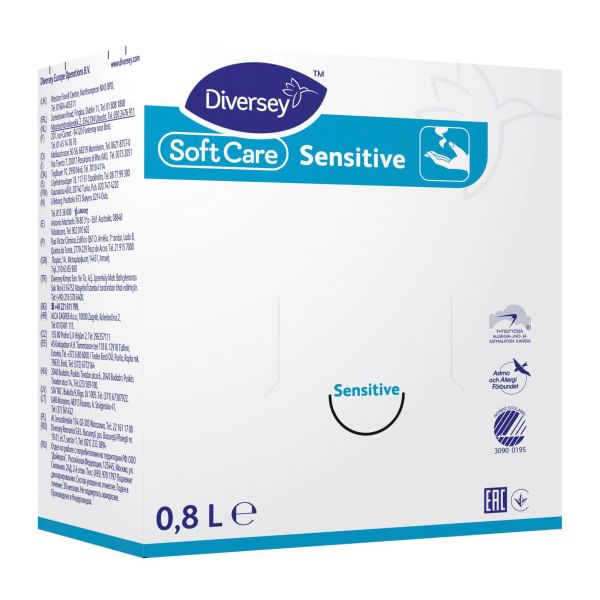 Håndsåpe Soft Care Sensitive 800ml