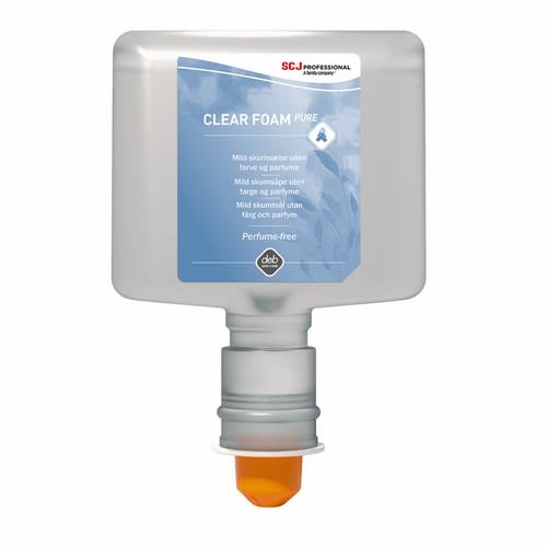 Skumsåpe Clear Foam PURE 1,2l